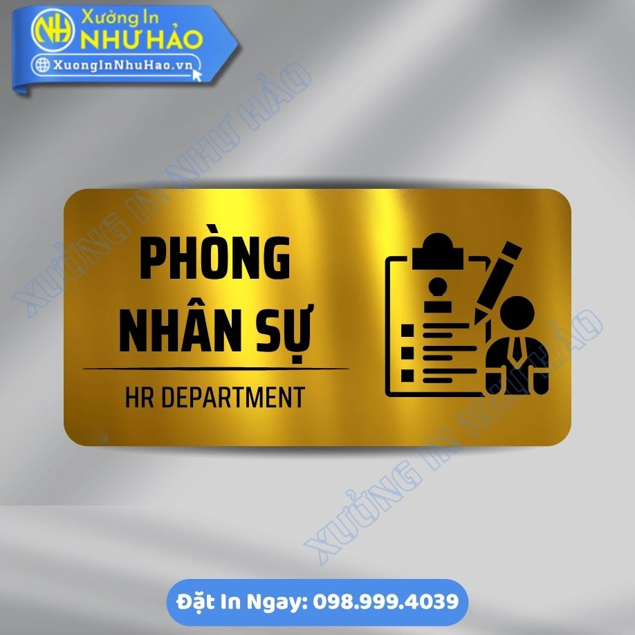 Bien Chi Dan Khu Vuc Phong Nhan Su 2 Biển Chỉ Dẫn Khu Vực Phòng Nhân Sự Alu Mica Cao Cấp, Giải Pháp Nhận Diện Văn Phòng Hiệu Quả