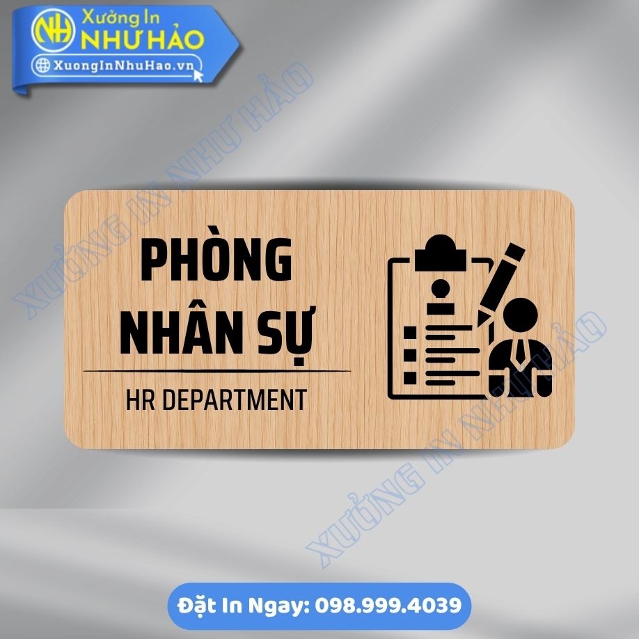 Bien Chi Dan Khu Vuc Phong Nhan Su 4 Biển Chỉ Dẫn Khu Vực Phòng Nhân Sự Alu Mica Cao Cấp, Giải Pháp Nhận Diện Văn Phòng Hiệu Quả
