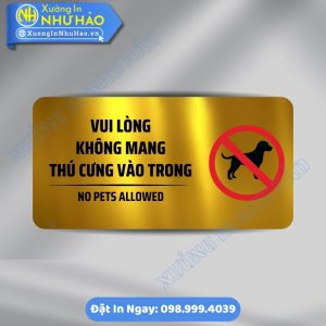 Bien Nhac Nho Khong Mang Thu Cung Vao Trong 2