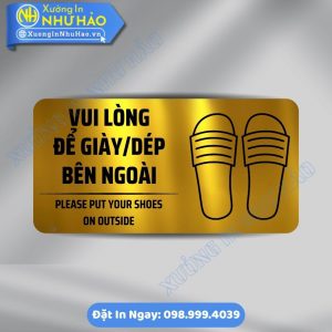 Bien Nhac Nho Vui Long De Giay Dep Ben Ngoai 2