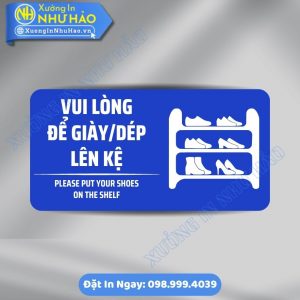 Bien Nhac Nho Vui Long De Giay Dep Len Ke 5