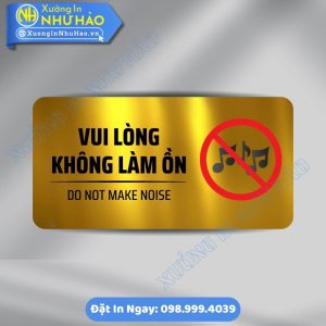 Bien Nhac Nho Vui Long Khong Lam On 2