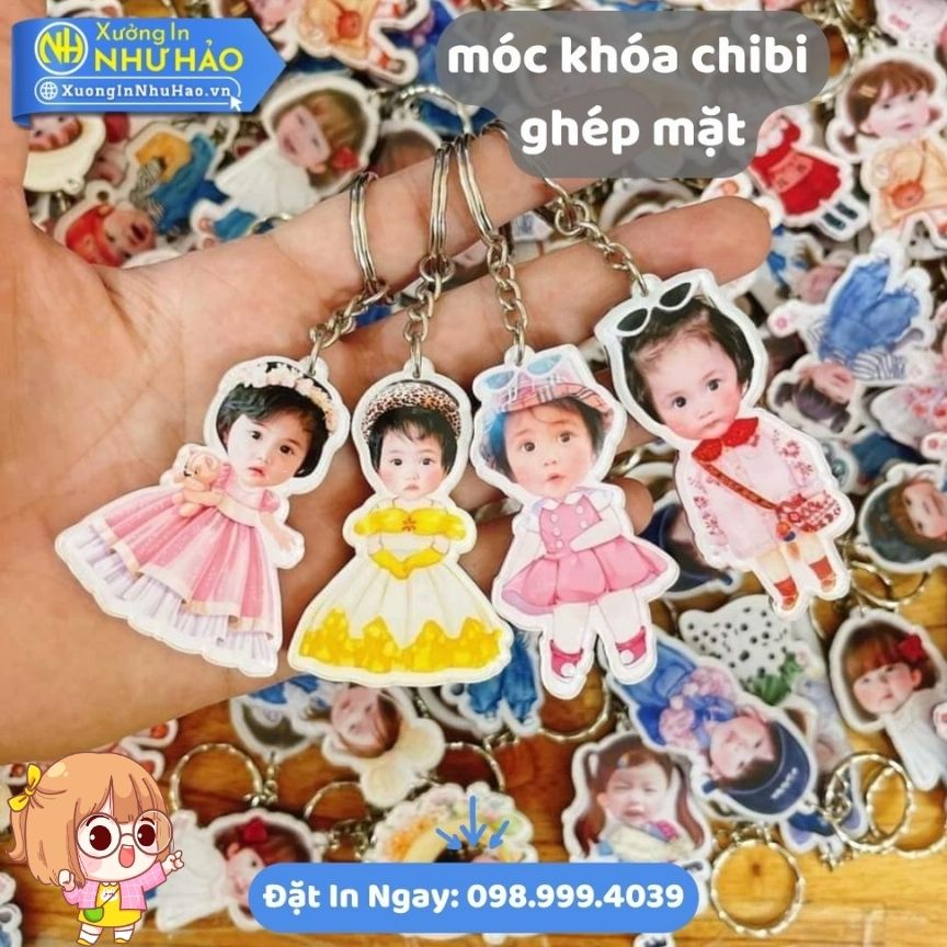 Móc Khóa Chibi