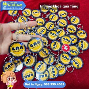 In Móc Khóa Mica Quà Tặng Doanh Nghiệp, Cá Nhân Theo Yêu Cầu, In UV Cao Cấp, Giá Xưởng Cạnh Tranh