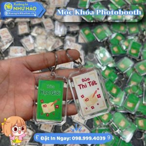 In Móc Khóa Photobooth Khung Ảnh Theo Yêu Cầu, Quà Tặng Sự Kiện, Sinh Nhật, Cưới Hỏi Giá Rẻ