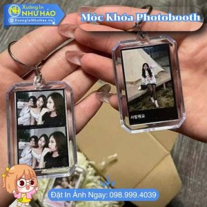 In Móc Khóa Photobooth Khung Ảnh Theo Yêu Cầu, Quà Tặng Sự Kiện, Sinh Nhật, Cưới Hỏi Giá Rẻ