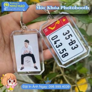 In Móc Khóa Photobooth Khung Ảnh Theo Yêu Cầu, Quà Tặng Sự Kiện, Sinh Nhật, Cưới Hỏi Giá Rẻ