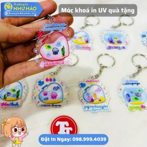 Móc Khóa Mica In UV Theo Yêu Cầu Làm Quà Tặng Sự Kiện, Hội Nghị, Doanh Nghiệp, Giá Sỉ Tận Xưởng