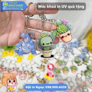 Móc Khóa Mica In UV Theo Yêu Cầu Làm Quà Tặng Sự Kiện, Hội Nghị, Doanh Nghiệp, Giá Sỉ Tận Xưởng