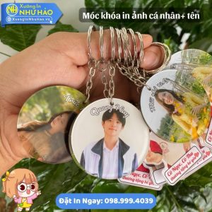 In Móc Khóa Mica Hình Ảnh Cá Nhân, Khắc Tên Theo Yêu Cầu, Quà Tặng Sinh Nhật, Kỷ Niệm Độc Đáo