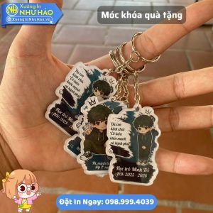 In Móc Khóa Mica Kỷ Niệm Lớp Theo Yêu Cầu, Quà Tặng Học Sinh Cuối Cấp, Thiết Kế Đẹp, Giá Xưởng