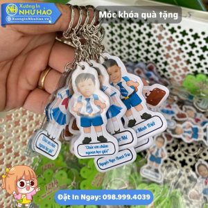 In Móc Khóa Mica Kỷ Niệm Lớp Theo Yêu Cầu, Quà Tặng Học Sinh Cuối Cấp, Thiết Kế Đẹp, Giá Xưởng