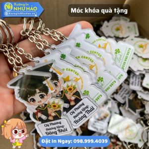 In Móc Khóa Mica Kỷ Niệm Lớp Theo Yêu Cầu, Quà Tặng Học Sinh Cuối Cấp, Thiết Kế Đẹp, Giá Xưởng