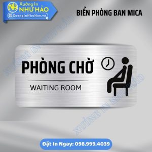 Biển Phòng Ban Mica, Alu Thiết Kế Theo Yêu Cầu Cho Doanh Nghiệp - Xưởng In Như Hảo Sản Xuất Bảng Tên Phòng Chất Lượng Bền Đẹp