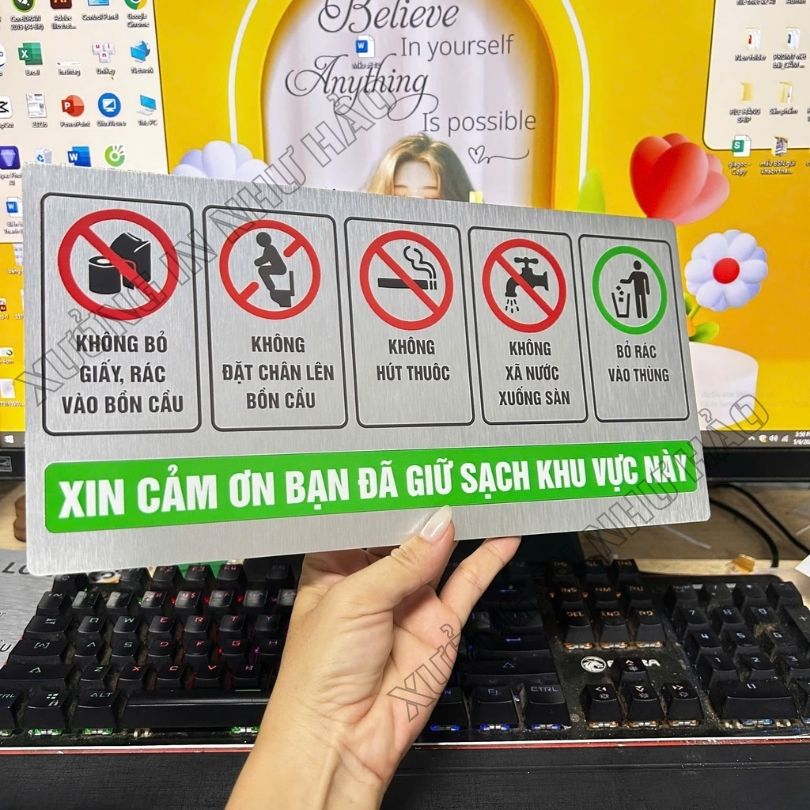 Biển báo - biển phòng ban (4)