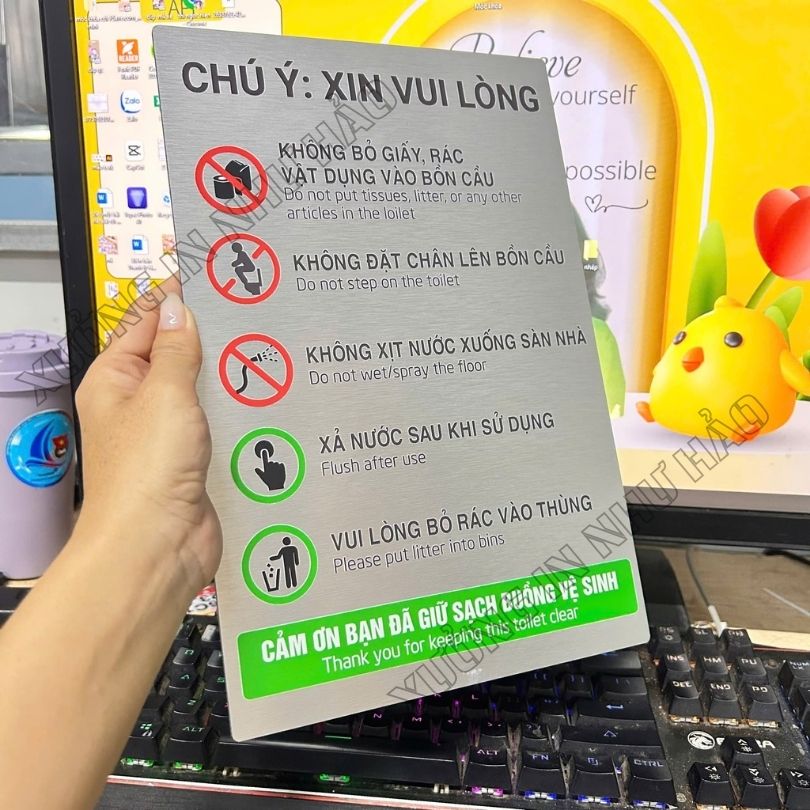 Biển báo - biển phòng ban (5)
