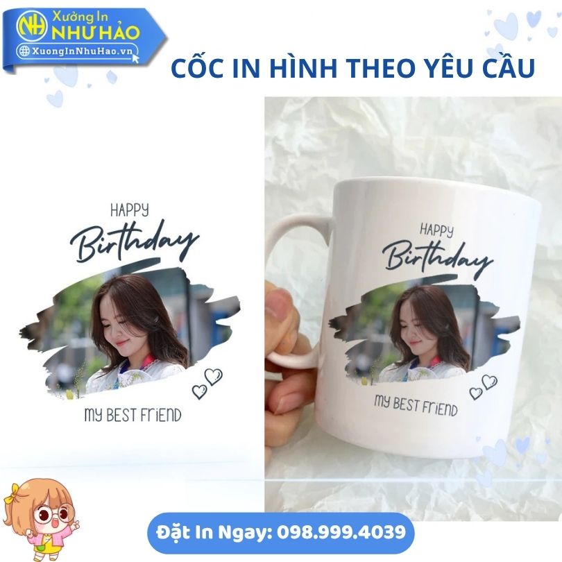 Cốc Sứ, Ly Sứ In Ảnh Theo Yêu Cầu