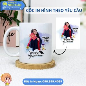 Cốc Sứ, Ly Sứ In Ảnh Theo Yêu Cầu Làm Quà Tặng Doanh Nghiệp In Logo Sắc Nét