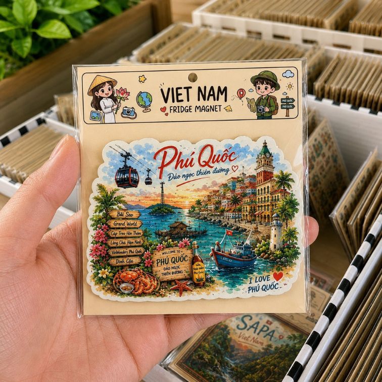 quà lưu niệm in hình địa danh