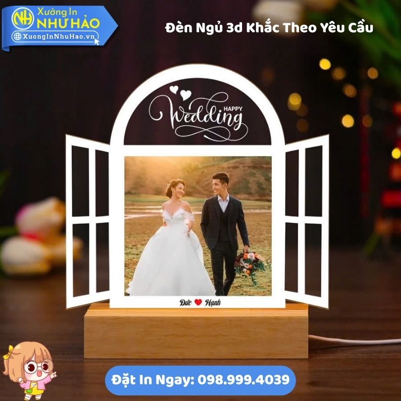 Den Ngu 3d Khac Theo Yeu Cau 5 Đèn Ngủ 3d Khắc Theo Yêu Cầu Khắc Hình Chân Dung Ngày Kỷ Niệm Theo Yêu Cầu Đế Gỗ Led