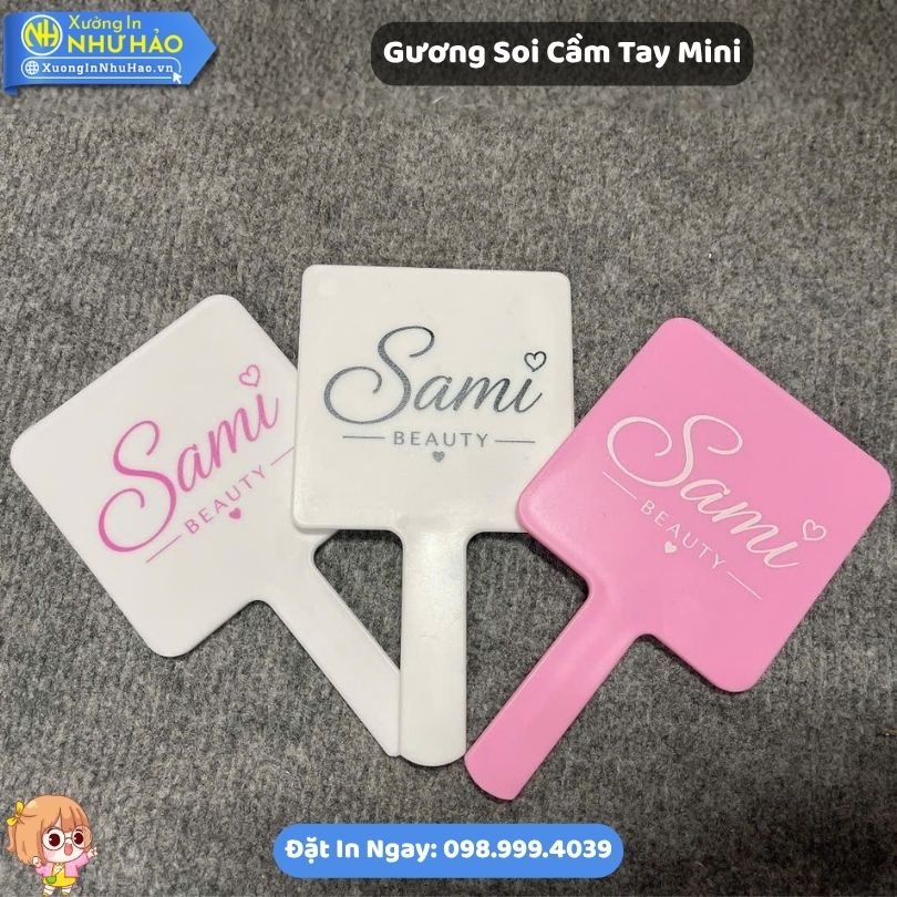 Guong Soi Cam Tay Mini 2 Gương Soi Cầm Tay Mini In Theo Yêu Cầu Giá Sỉ - Xưởng In Như Hảo Nhận Đặt Hàng Số Lượng Lớn Giao Nhanh Toàn Quốc