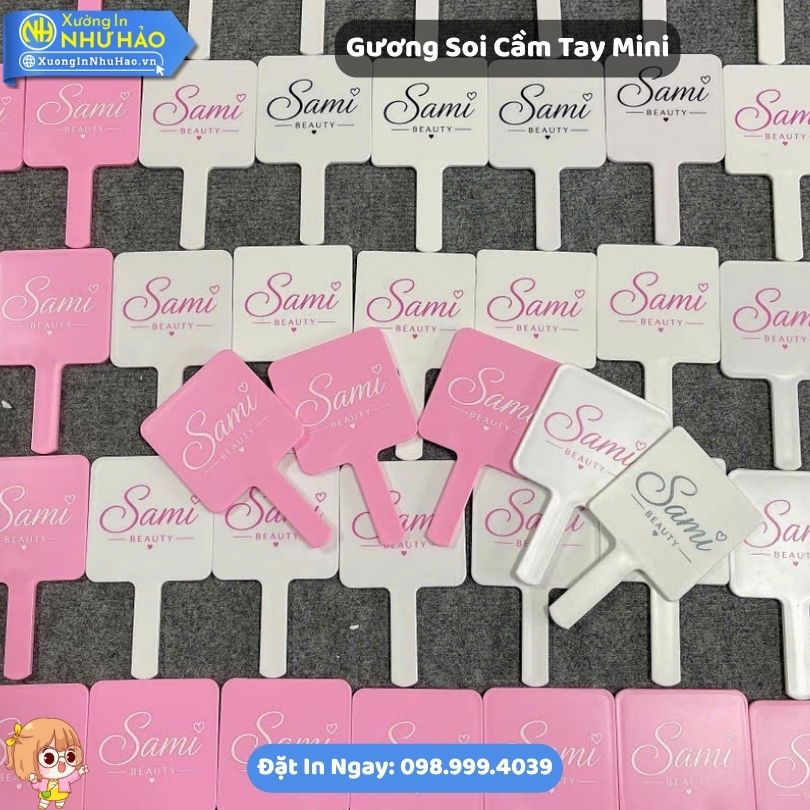 Guong Soi Cam Tay Mini 3 Gương Soi Cầm Tay Mini In Theo Yêu Cầu Giá Sỉ - Xưởng In Như Hảo Nhận Đặt Hàng Số Lượng Lớn Giao Nhanh Toàn Quốc