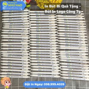In Bút Bi Quà Tặng - Bút In Logo Công Ty Theo Yêu Cầu Giá Sỉ Tại Xưởng In Như Hảo