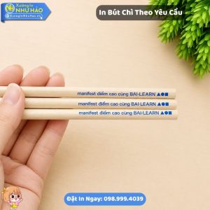 In Bút Chì Theo Yêu Cầu Giá Rẻ - Làm Quà Tặng Doanh Nghiệp Uy Tín