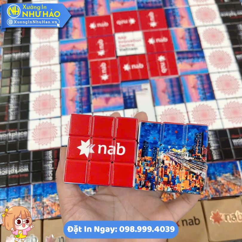 Rubik In Logo Doanh Nghiệp