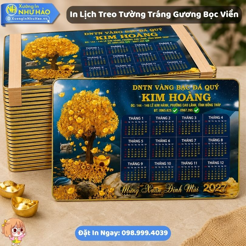 In Lich Treo Tuong Trang Guong Boc Vien 7 Xưởng In Lịch Treo Tường Tráng Gương Bọc Viền Theo Yêu Cầu Đẹp - Đặt Làm Lịch Tết Theo Yêu Cầu Giá Tốt Tại Xưởng Như Hảo