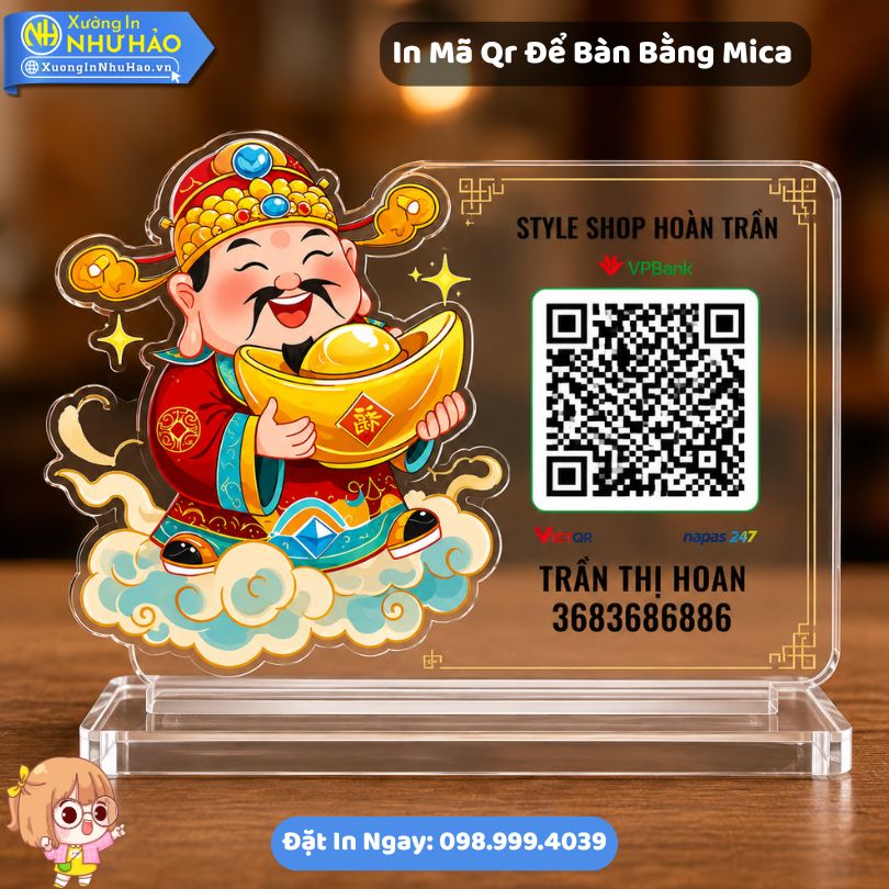 In Ma Qr De Ban Bang Mica In Mã Qr Để Bàn Bằng Mica Theo Yêu Cầu Thiết Kế Đẹp Tại Xưởng Như Hảo - Giải Pháp Thanh Toán Nhanh Cho Cửa Hàng Của Bạn