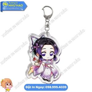 Xưởng In Móc Khóa Mica Anime Demon Slayer Theo Yêu Cầu Thiết Kế Chuyên Nghiệp