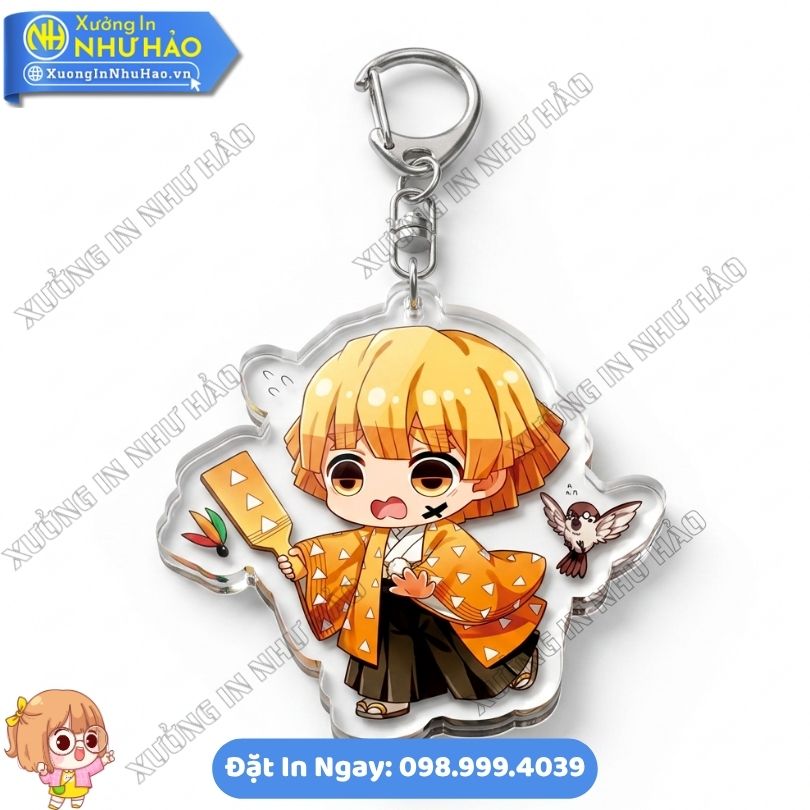 In Móc Khóa Mica – Móc Khóa In Nhân Vật Hoạt Hình Anime (6) Xưởng In Móc Khóa Mica Anime Demon Slayer Theo Yêu Cầu Thiết Kế Chuyên Nghiệp