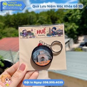 Làm Quà Lưu Niệm Móc Khóa Gỗ 3D, Magnet Theo Yêu Cầu Giá Sỉ - Xưởng In Như Hảo Cung Cấp Đồ Lưu Niệm Đẹp Độc Lạ