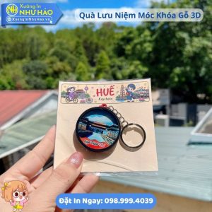 Làm Quà Lưu Niệm Móc Khóa Gỗ 3D, Magnet Theo Yêu Cầu Giá Sỉ - Xưởng In Như Hảo Cung Cấp Đồ Lưu Niệm Đẹp Độc Lạ