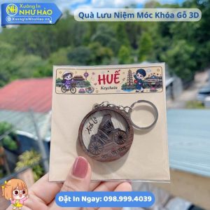 Làm Quà Lưu Niệm Móc Khóa Gỗ 3D, Magnet Theo Yêu Cầu Giá Sỉ - Xưởng In Như Hảo Cung Cấp Đồ Lưu Niệm Đẹp Độc Lạ