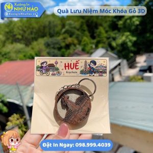 Làm Quà Lưu Niệm Móc Khóa Gỗ 3D, Magnet Theo Yêu Cầu Giá Sỉ - Xưởng In Như Hảo Cung Cấp Đồ Lưu Niệm Đẹp Độc Lạ