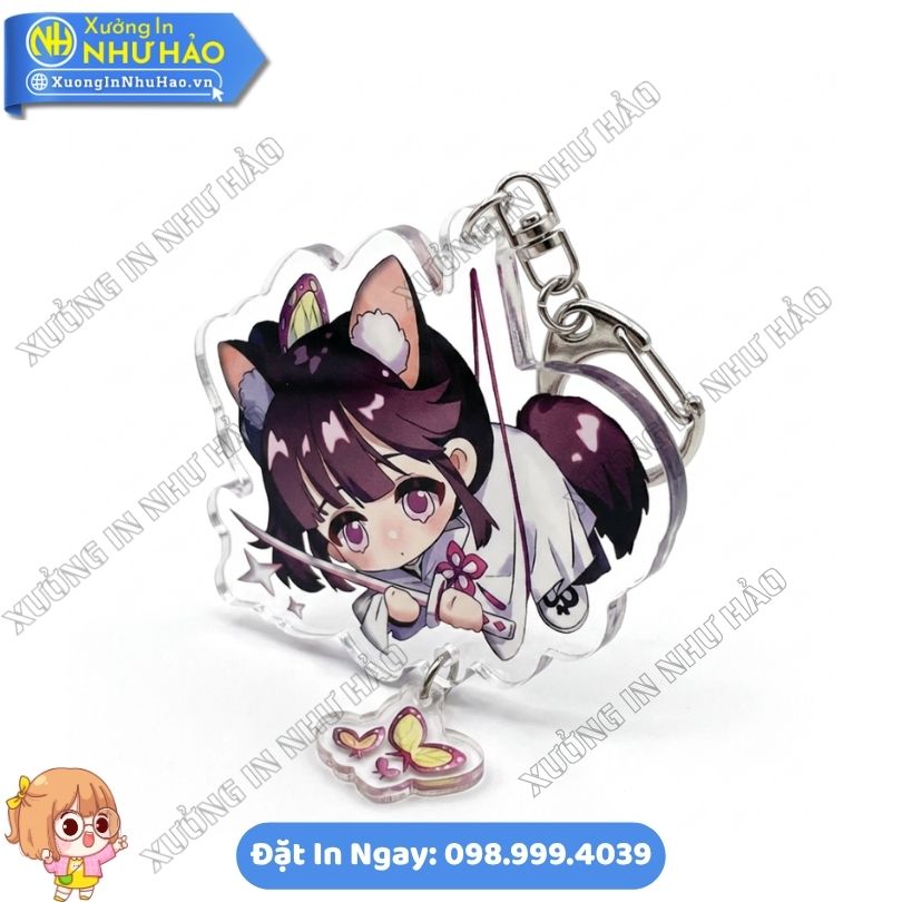 Móc Khóa Mica Anime Demon Slayer – Móc Khóa Nhân Vật Hoạt Hình Tanjirou Kamado Nezukokimetsu No Yaiba (2) In Móc Khóa In Nhân Vật Hoạt Hình Anime Theo Yêu Cầu Đẹp Sắc Nét - Móc Khóa Mica In 2 Mặt Làm Quà Tặng Lớp Học