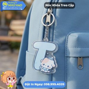 Móc Khóa Treo Cặp Thiết Kế Theo Yêu Cầu Đẹp Bền Giá Rẻ Tại Xưởng In Như Hảo