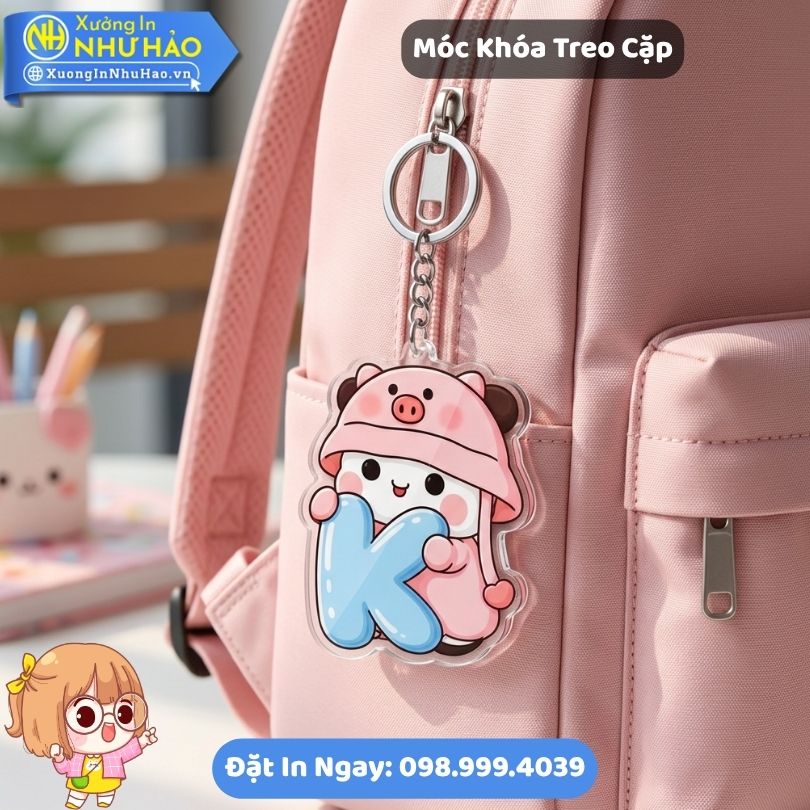 Moc Khoa Treo Cap 6 Móc Khóa Treo Cặp Thiết Kế Theo Yêu Cầu Đẹp Bền Giá Rẻ Tại Xưởng In Như Hảo