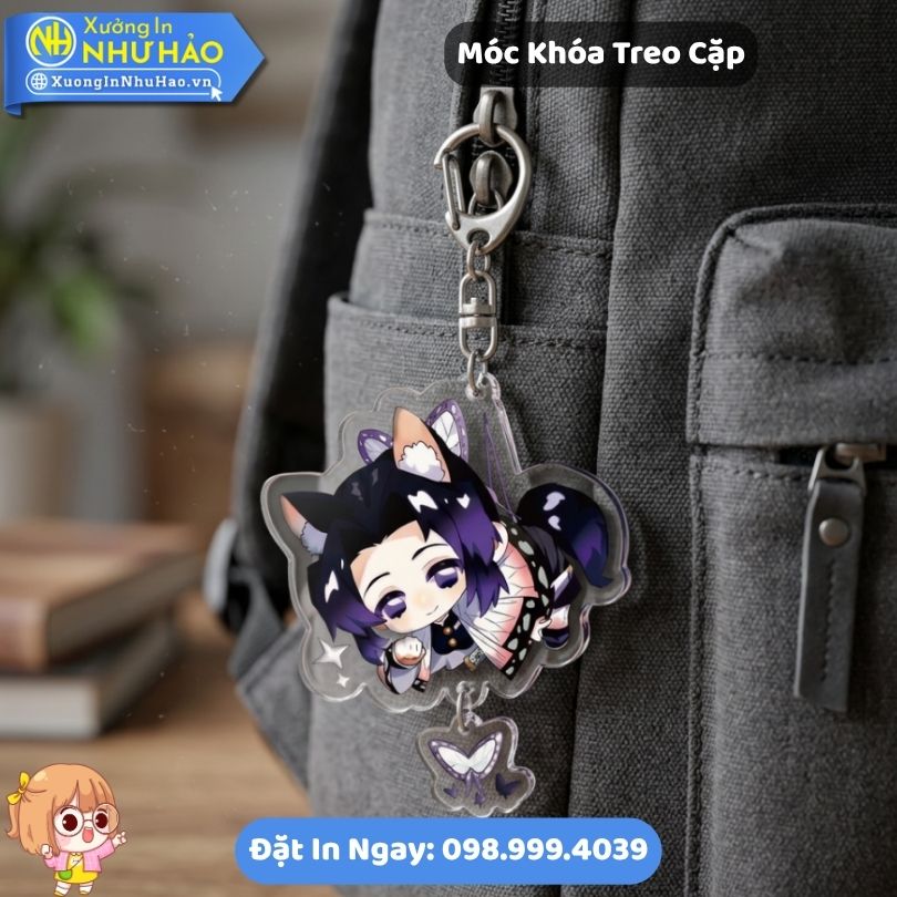 Moc Khoa Treo Cap Móc Khóa Treo Cặp Thiết Kế Theo Yêu Cầu Đẹp Bền Giá Rẻ Tại Xưởng In Như Hảo