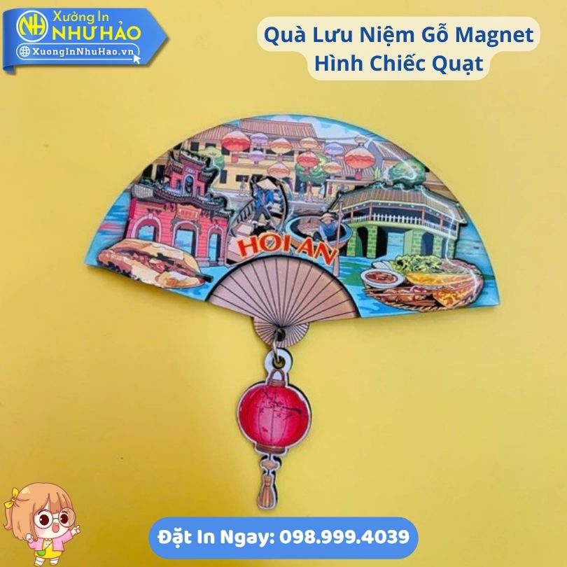 Qua Luu Niem Go Magnet Hinh Chiec Quat 2 Quà Lưu Niệm Gỗ Magnet Hình Chiếc Quạt - Chiếc Quạt Gỗ Hình Ảnh Việt Nam Theo Yêu Cầu Làm Quà Lưu Niệm Handmade Ý Nghĩa