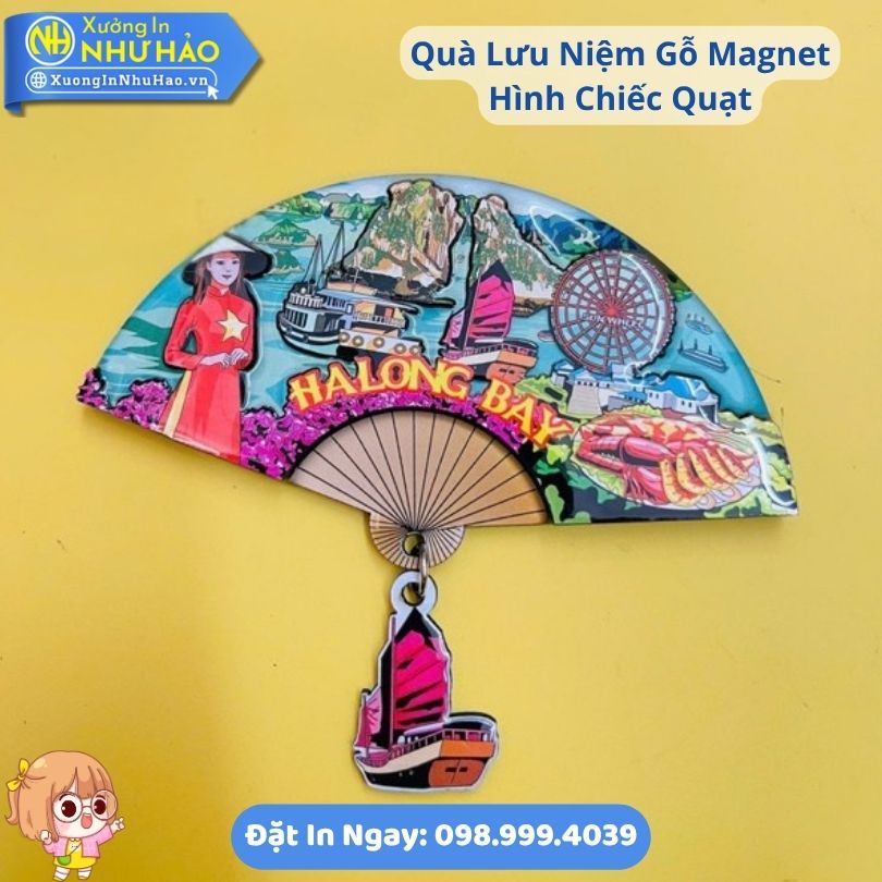 Qua Luu Niem Go Magnet Hinh Chiec Quat 3 Quà Lưu Niệm Gỗ Magnet Hình Chiếc Quạt - Chiếc Quạt Gỗ Hình Ảnh Việt Nam Theo Yêu Cầu Làm Quà Lưu Niệm Handmade Ý Nghĩa