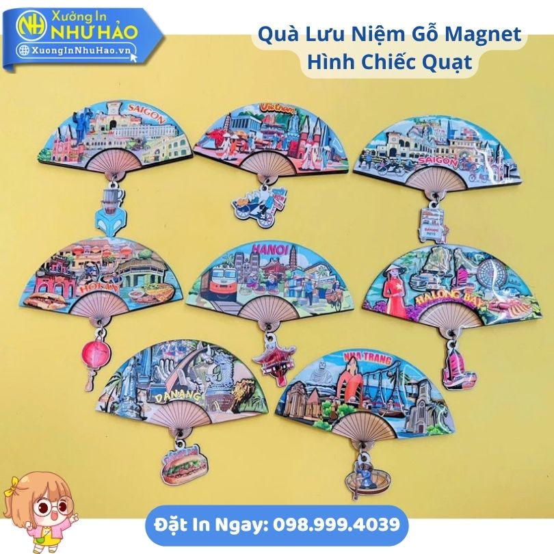 Qua Luu Niem Go Magnet Hinh Chiec Quat Quà Lưu Niệm Gỗ Magnet Hình Chiếc Quạt - Chiếc Quạt Gỗ Hình Ảnh Việt Nam Theo Yêu Cầu Làm Quà Lưu Niệm Handmade Ý Nghĩa