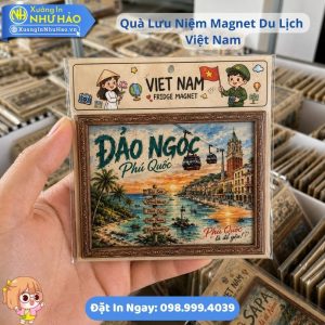 Đặt Quà Lưu Niệm In Hình Ảnh Biểu Tượng Địa Danh Nổi Tiếng - Magnet Nam Châm Lưu Niệm Theo Yêu Cầu Tại Shop Quà Lưu Niệm