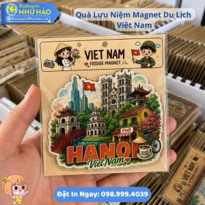 Xưởng Sản Xuất Magnet - Hít Tủ Lạnh Gỗ Lưu Niệm Việt Nam Theo Yêu Cầu Làm Quà Lưu Niệm Ý Nghĩa Cho Du Khách