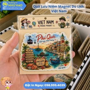 Xưởng Sản Xuất Magnet - Hít Tủ Lạnh Gỗ Lưu Niệm Việt Nam Theo Yêu Cầu Làm Quà Lưu Niệm Ý Nghĩa Cho Du Khách