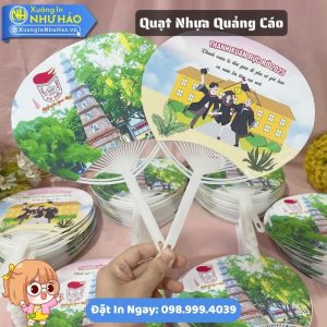Xưởng In Quạt Nhựa Quảng Cáo Theo Yêu Cầu Đẹp Giá Tận Gốc Nhiều Ưu Đãi
