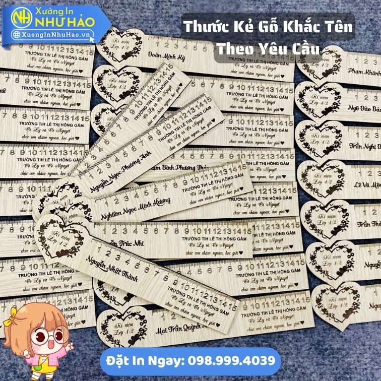 Thuoc Ke Go Khac Ten Theo Yeu Cau 4 Thước Kẻ Gỗ Khắc Tên Theo Yêu Cầu Đi Kèm Quà Tặng Tốt Nghiệp Ý Nghĩa Cho Học Sinh