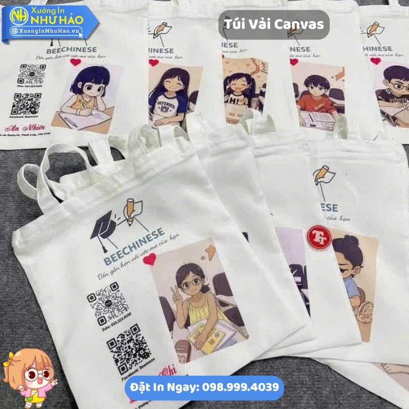 Tui Vai Canvas 6 In Túi Vải Canvas Theo Yêu Cầu Giá Tại Xưởng: Giải Pháp Quà Tặng Doanh Nghiệp Thân Thiện Môi Trường Và Tối Ưu Chi Phí Marketing